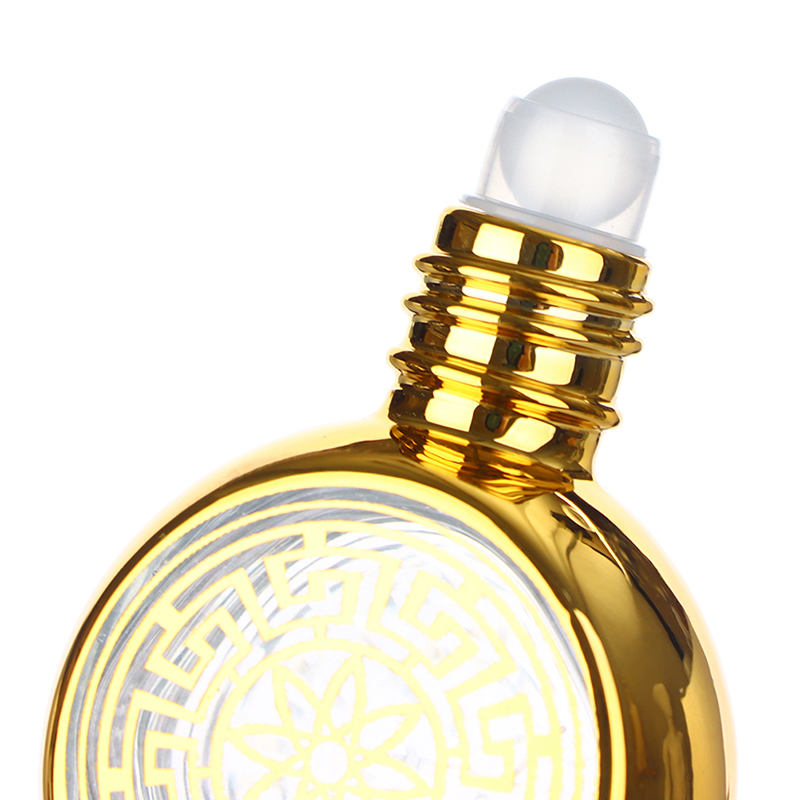 Perfume Fragrance World Qahwa - Travel Electroplated Carve Glass Luxury Empty