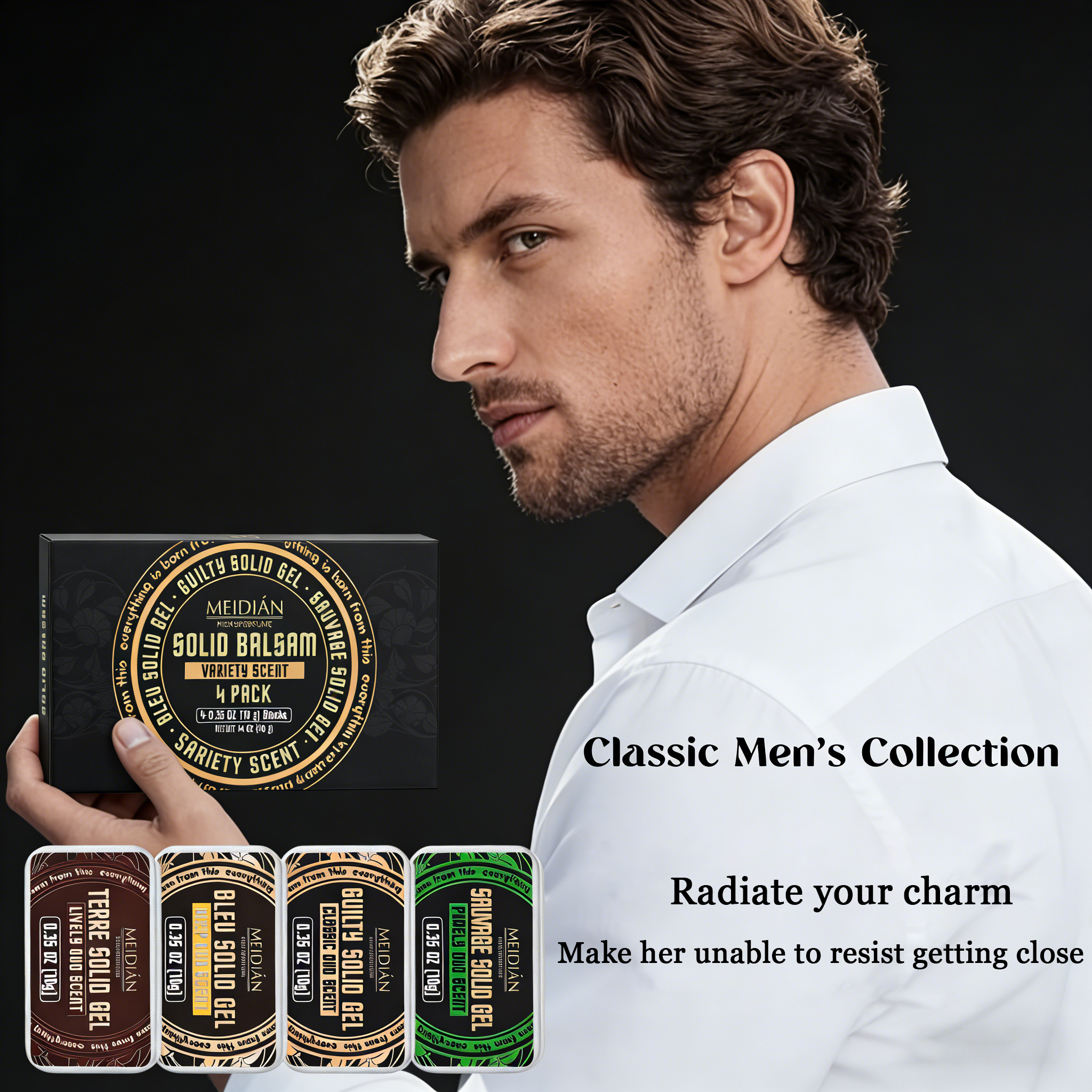 Pheromone Cologne Solid Perfum - огляд і ціна Cologne Solid Balm