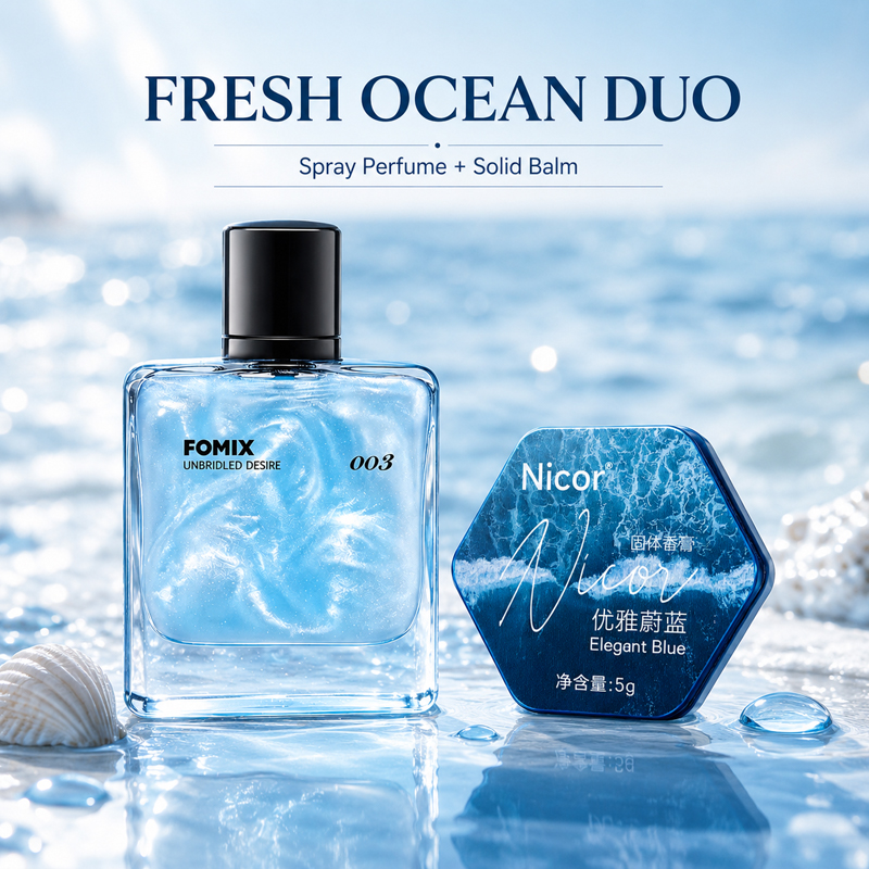 2PCS Men's Perfume Gift Set Oc - огляд і ціна Cologne Solid Balm
