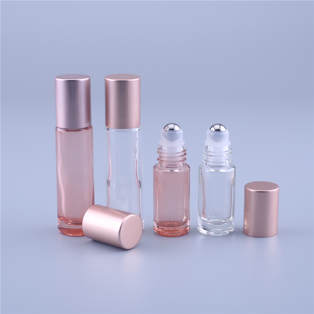 2PCS 10ml Pink Color Thick Gla - огляд і ціна Attar Oil Roll On
