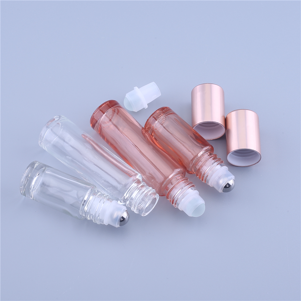 2PCS 10ml Pink Color Thick Gla - огляд і ціна Attar Oil Roll On