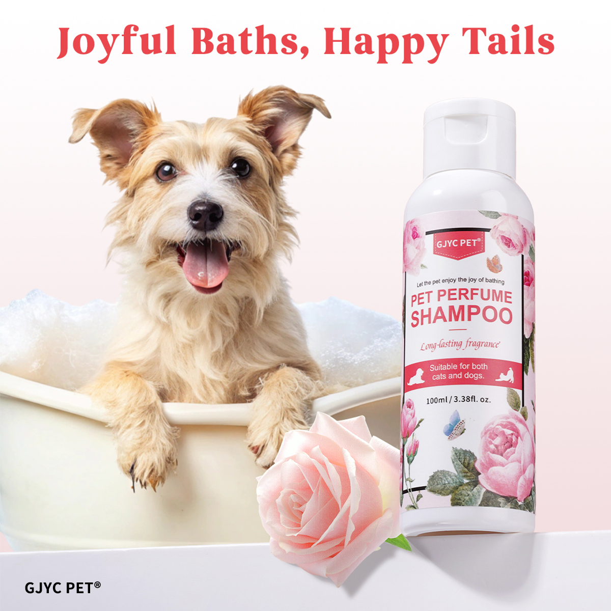 Perfumed Pet Shampoo for Dogs  - огляд і ціна Perfume Fragrance Shampoo