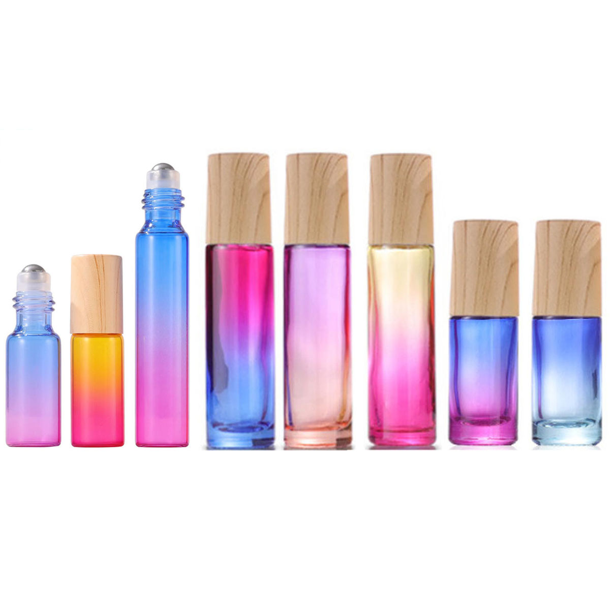 5X 10X Empty Glass Roll on Bot - огляд і ціна Attar Oil Roll On