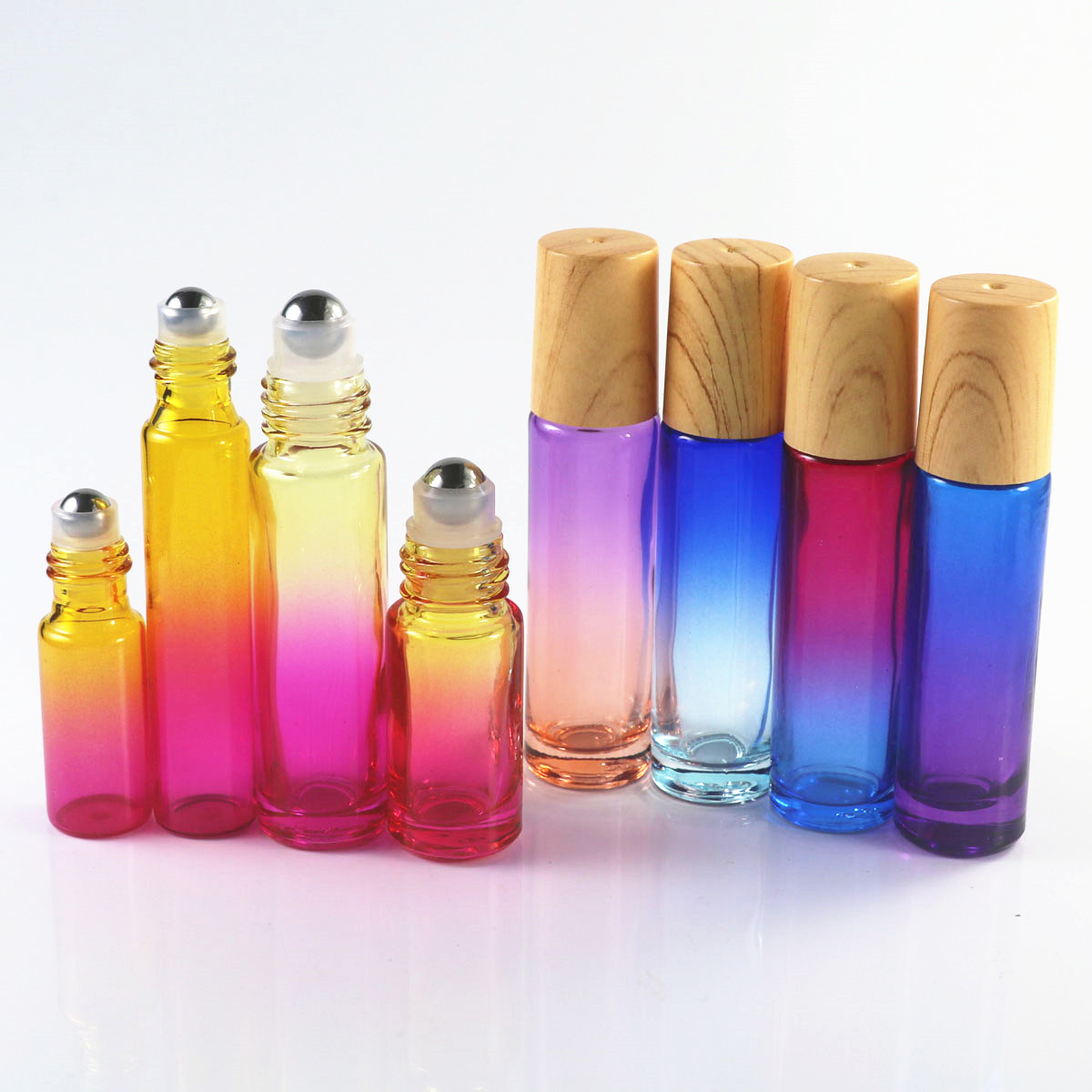 5X 10X Empty Glass Roll on Bot - огляд і ціна Attar Oil Roll On