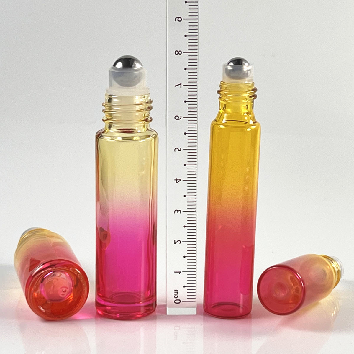 5X 10X Empty Glass Roll on Bot - огляд і ціна Attar Oil Roll On