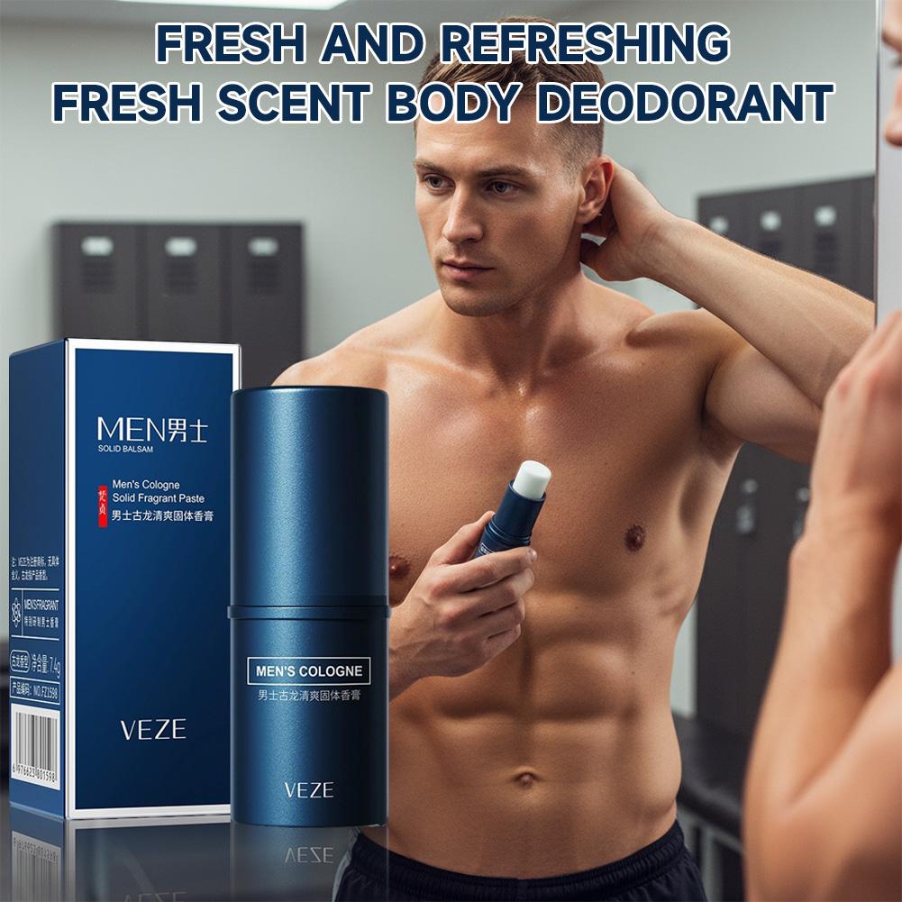 Men's Solid Cologne Stick Long - огляд і ціна Cologne Solid Balm