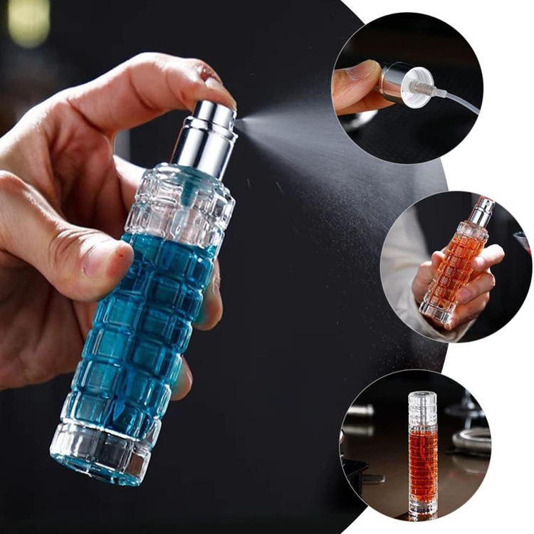 2Pc Glass Spray Bottles Exquis - огляд і ціна Perfume Fragrance World Qahwa