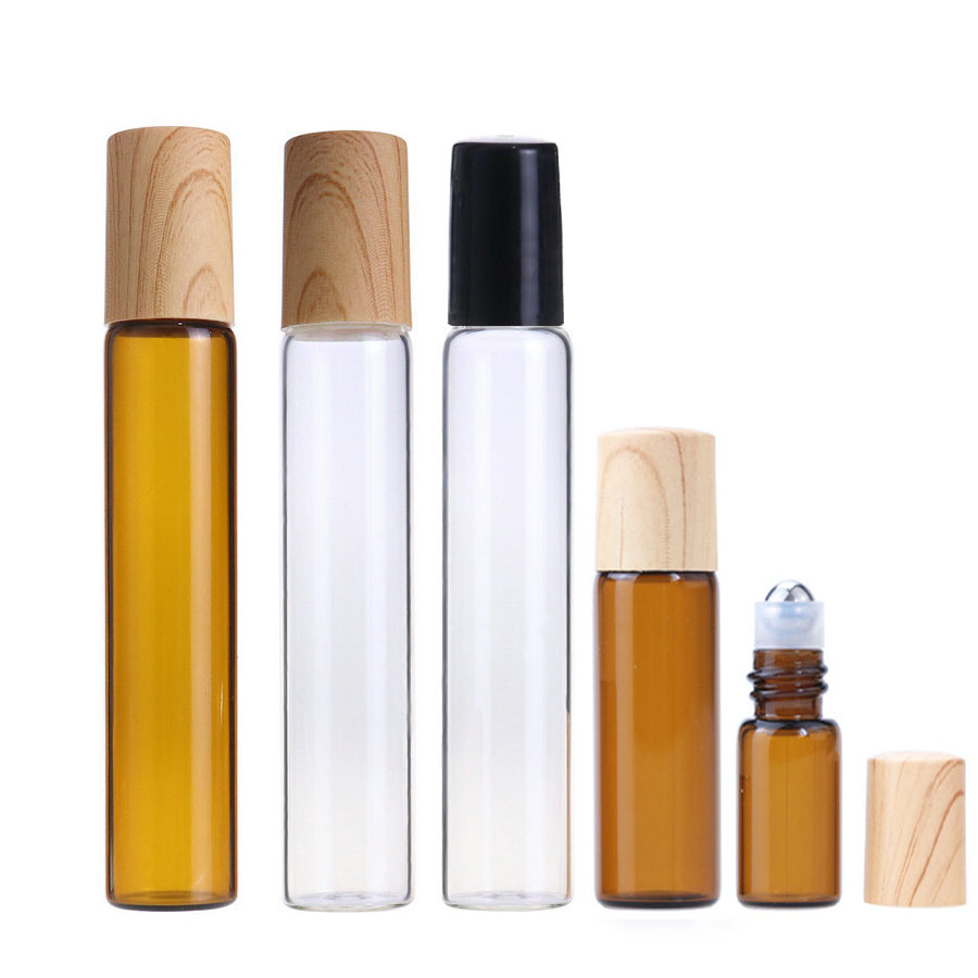 5PCS Glass Essential Oils Roll - огляд і ціна Attar Oil Roll On
