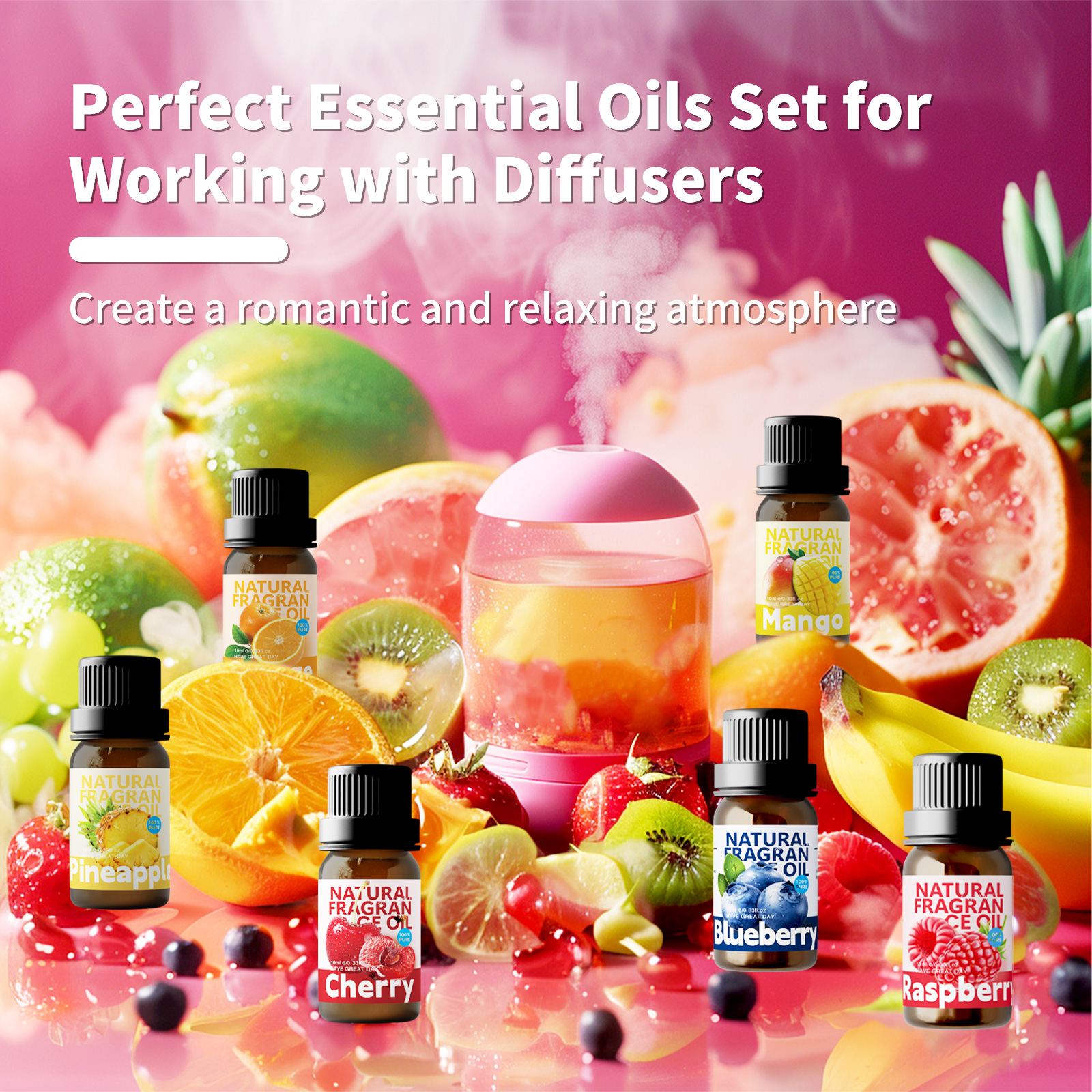 10ml Mango Essential Oils Mang - огляд і ціна Perfume Smell Fragrance
