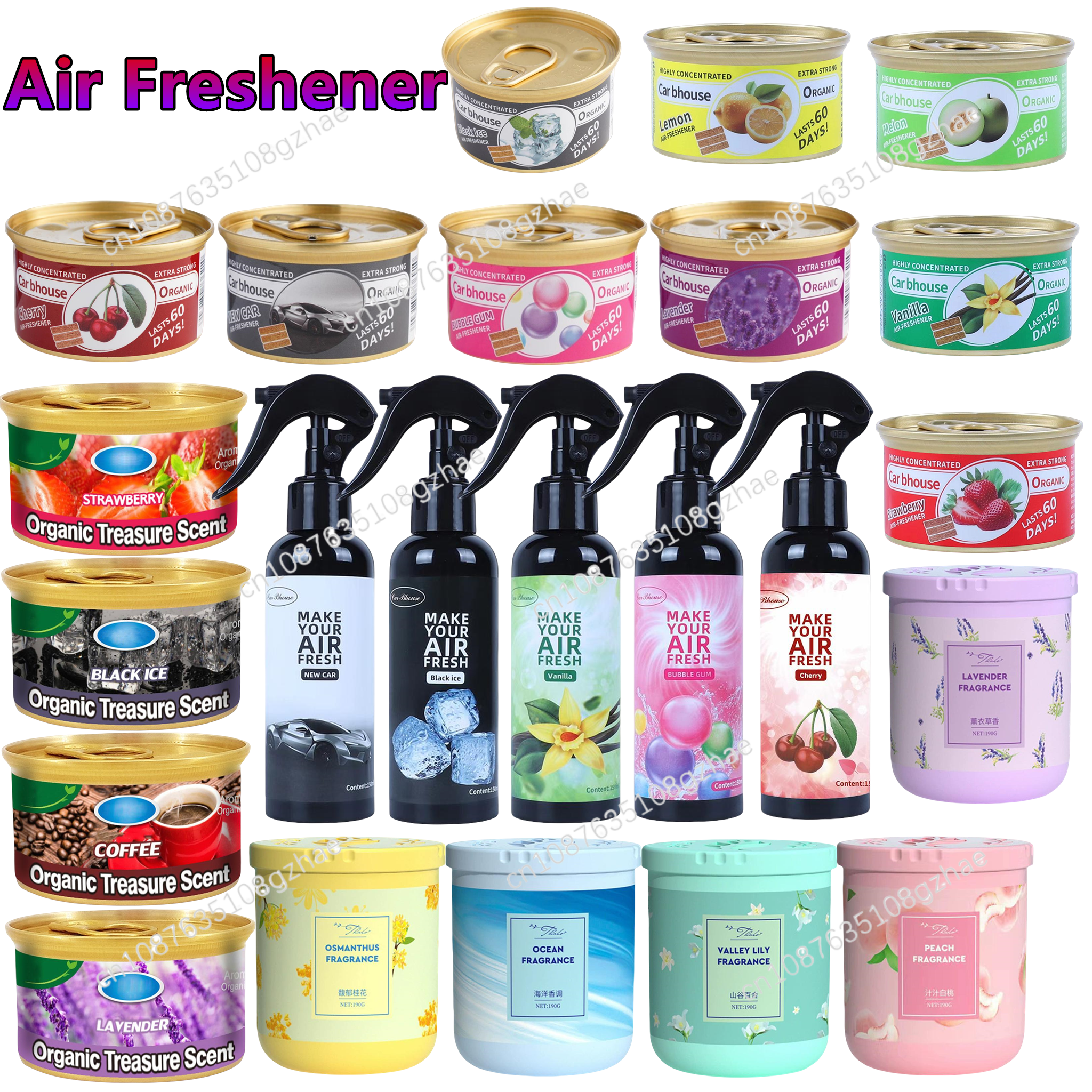Car Interior Air Freshener Deo - огляд і ціна Perfume Fragrance Time