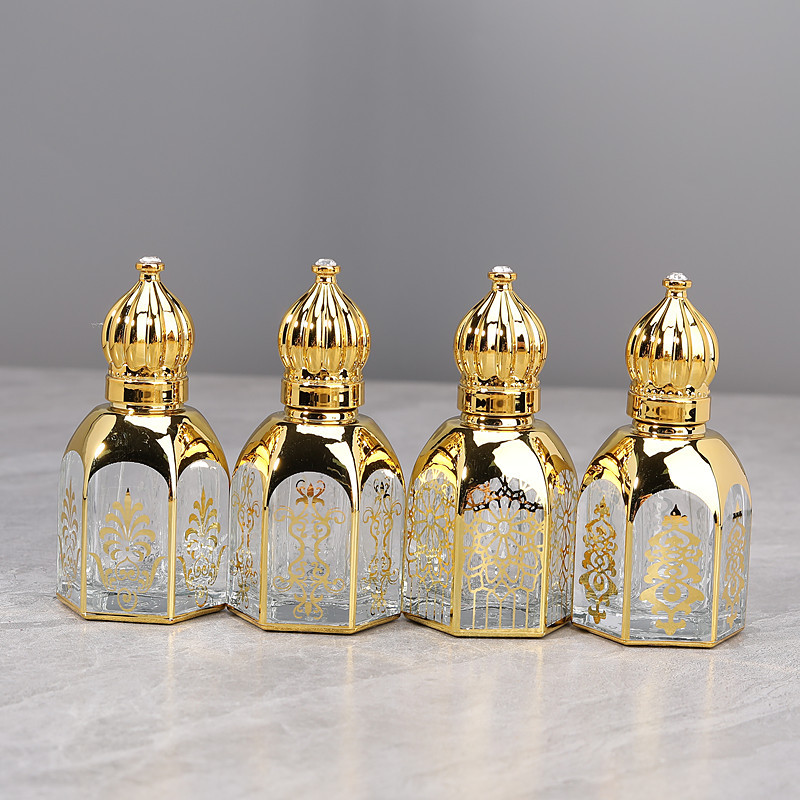 Perfume Bottle Glass 12ml Port - огляд і ціна Attar Oil Roll On