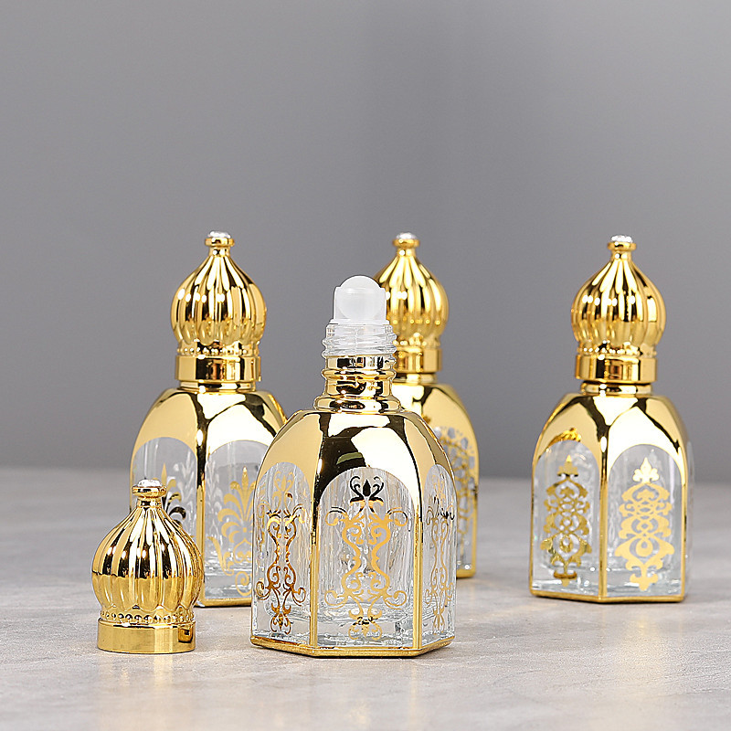 Perfume Bottle Glass 12ml Port - огляд і ціна Attar Oil Roll On