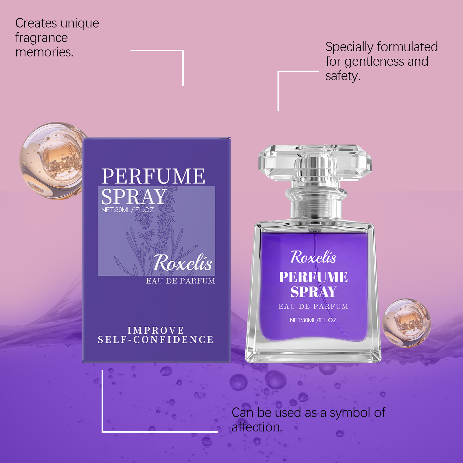 Charming Lavender perfume Flow - огляд і ціна Perfume Fragrance Time