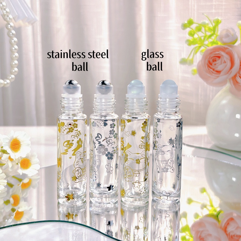20pcs 10ml Clear Glass Roll-on - огляд і ціна Attar Oil Roll On