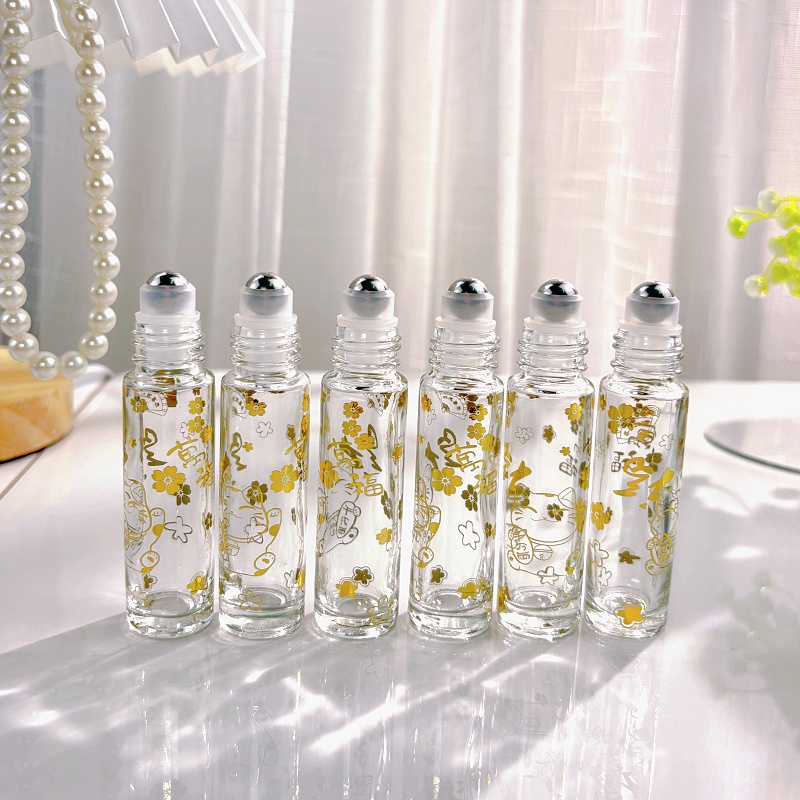 20pcs 10ml Clear Glass Roll-on - огляд і ціна Attar Oil Roll On