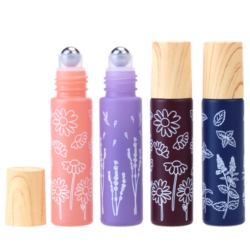 8X 10ML Macaron Flower Glass E - огляд і ціна Attar Oil Roll On