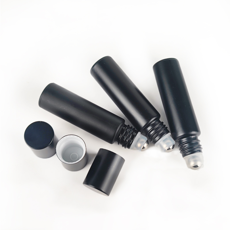 10/24/50pcs 10ml Black Frosted - огляд і ціна Attar Oil Roll On