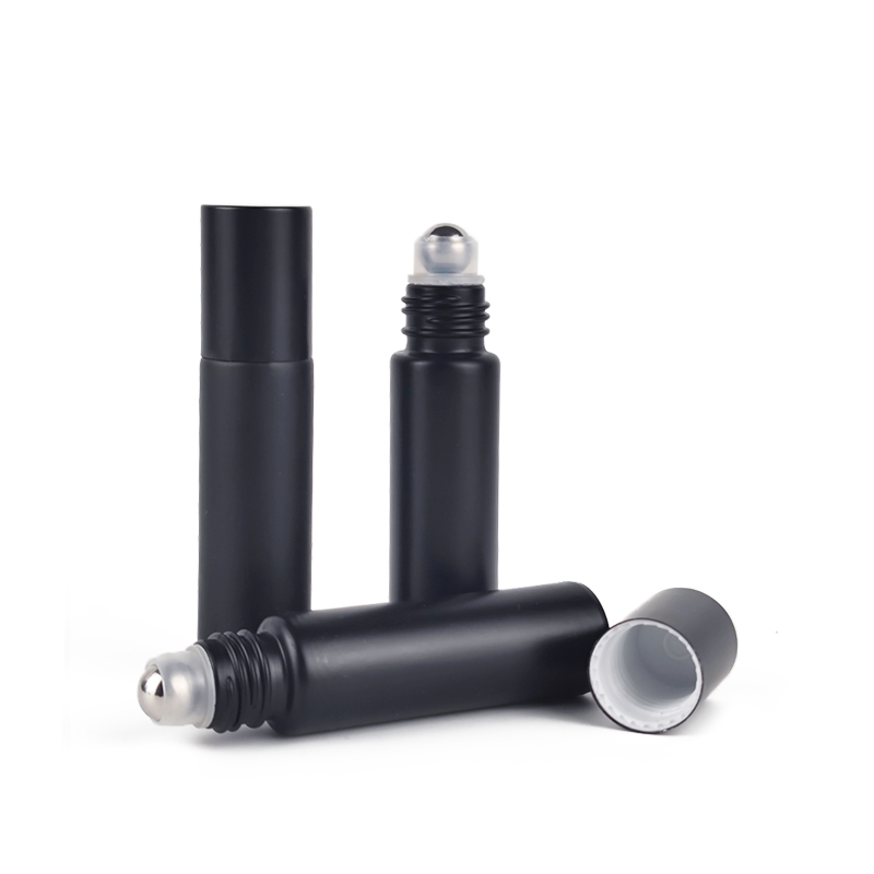 10/24/50pcs 10ml Black Frosted - огляд і ціна Attar Oil Roll On