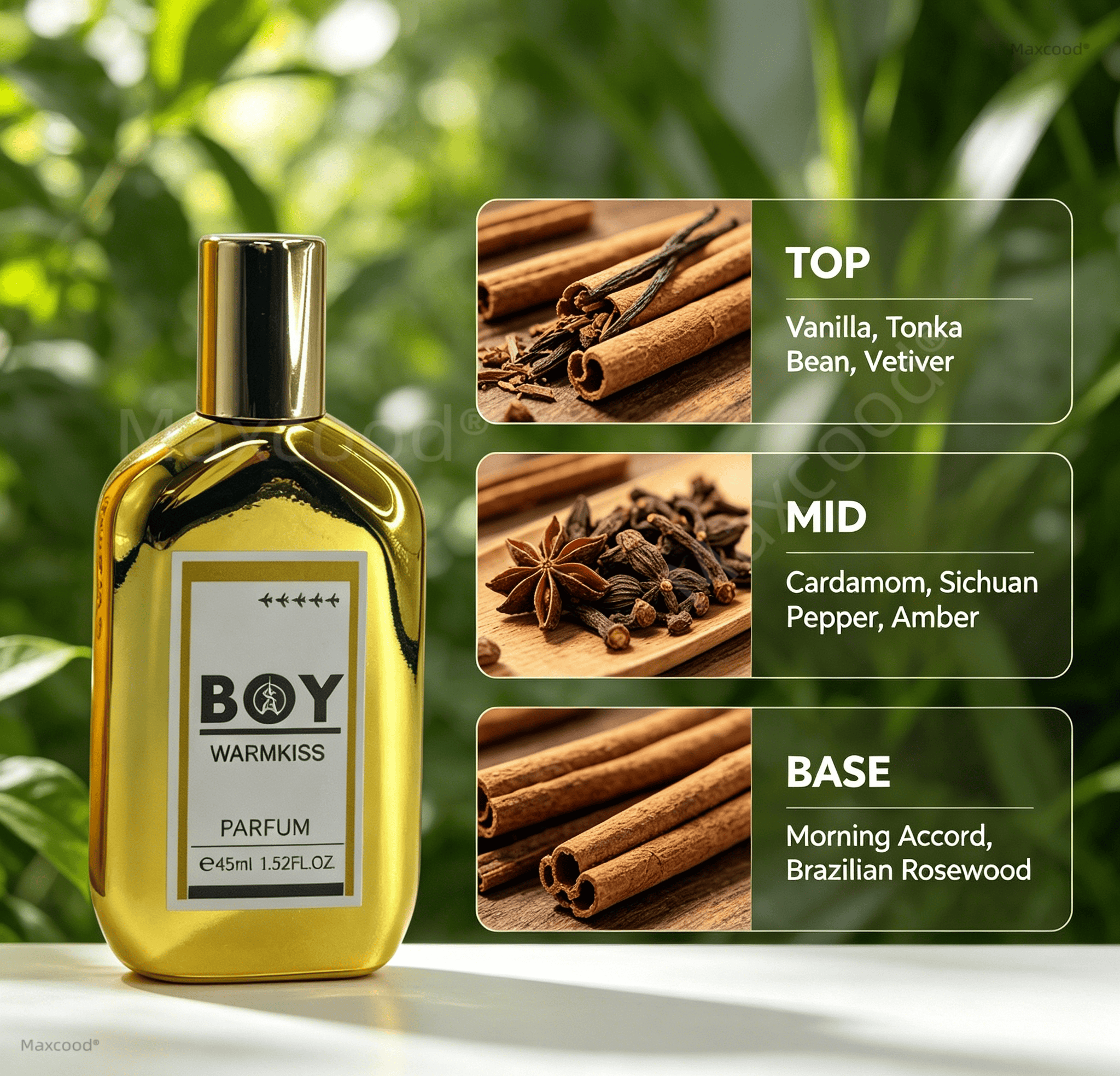 1.52oz/45ml Men's Perfume Frui - огляд і ціна Perfume Fragrance Long Lasting