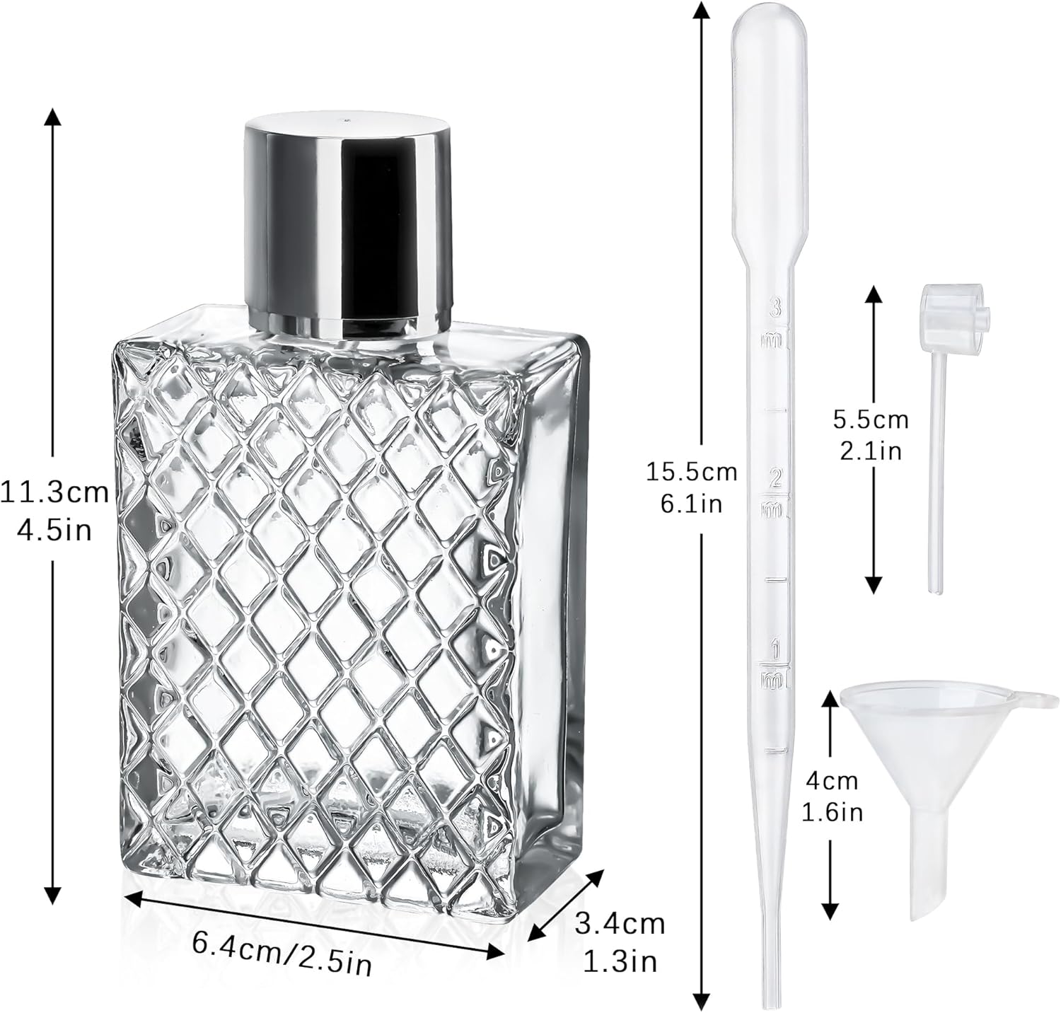 1Pc100ml Perfume Bottle Vintag - огляд і ціна Perfume Fragrance World Qahwa
