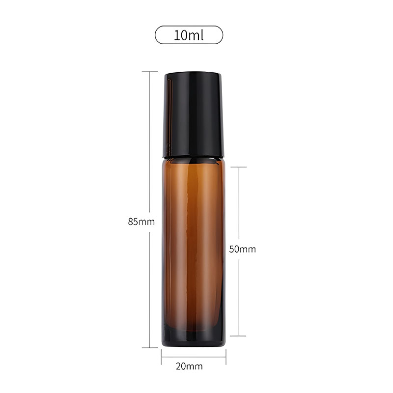 5PCS10/15ml  Amber Glass Empty - огляд і ціна Attar Oil Roll On
